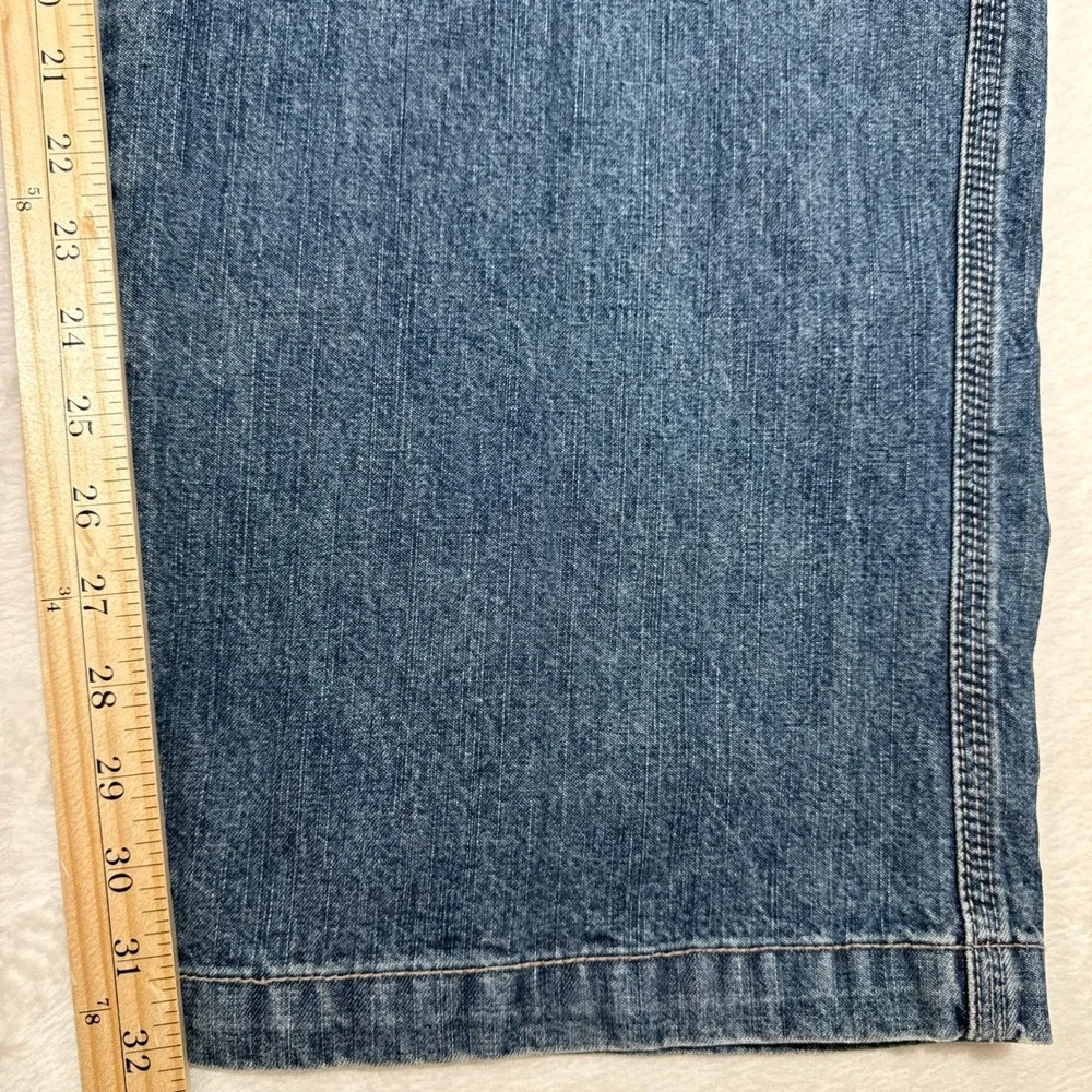 Signature by Levi Strauss & Co Carpenter Jeans Mens 44x32 Blue Workwear Utility